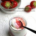 Tự làm sữa chua hoa quả – Strawberry Yogurt Verrines 