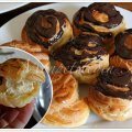 Bánh Su (Choux) nhân kem vani, phủ chocolat