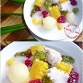 chè khoai sắc màu