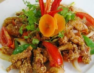 Ếch sốt chua ngọt thơm ngon