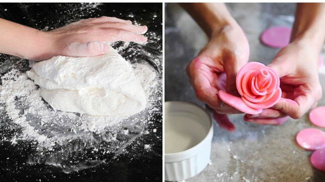 Làm đường fondant siêu dễ từ Marshmallows